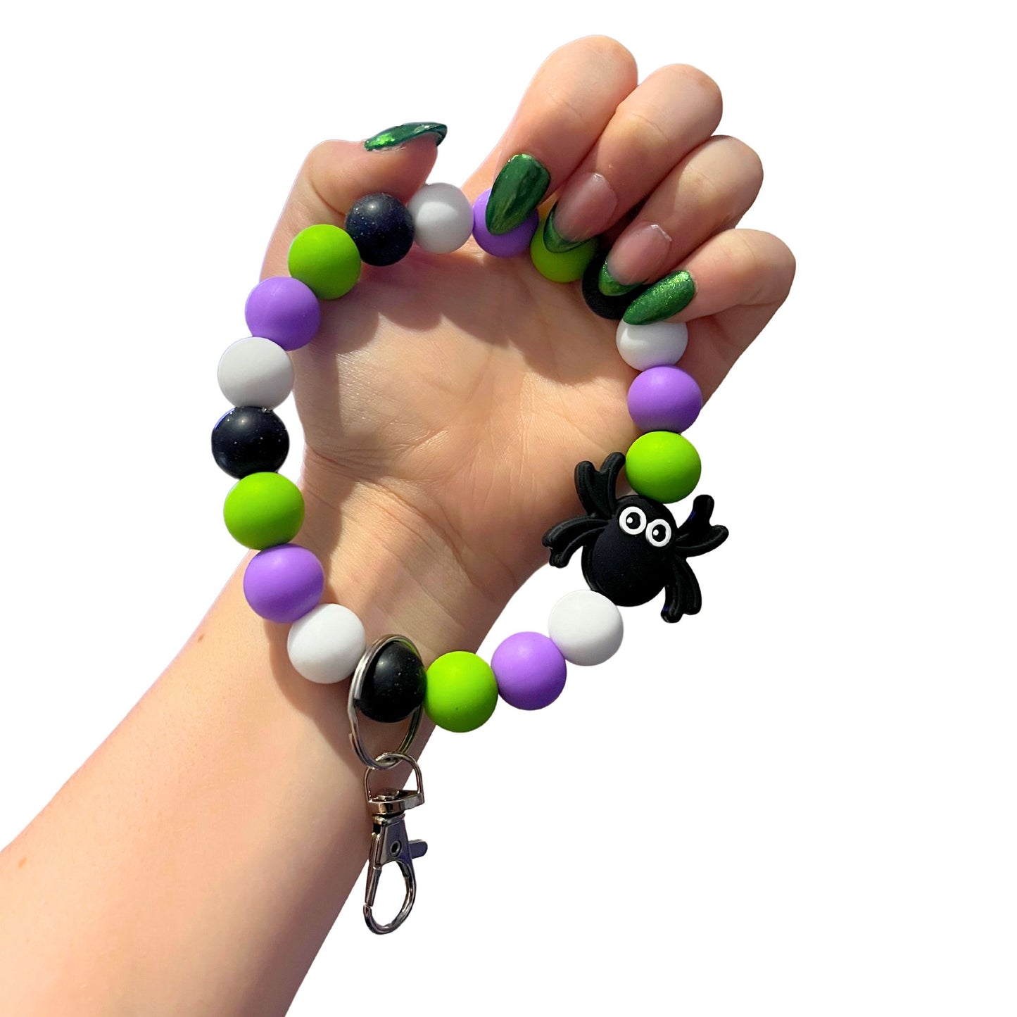 Bracelet en Billes de Silicone Araignée
