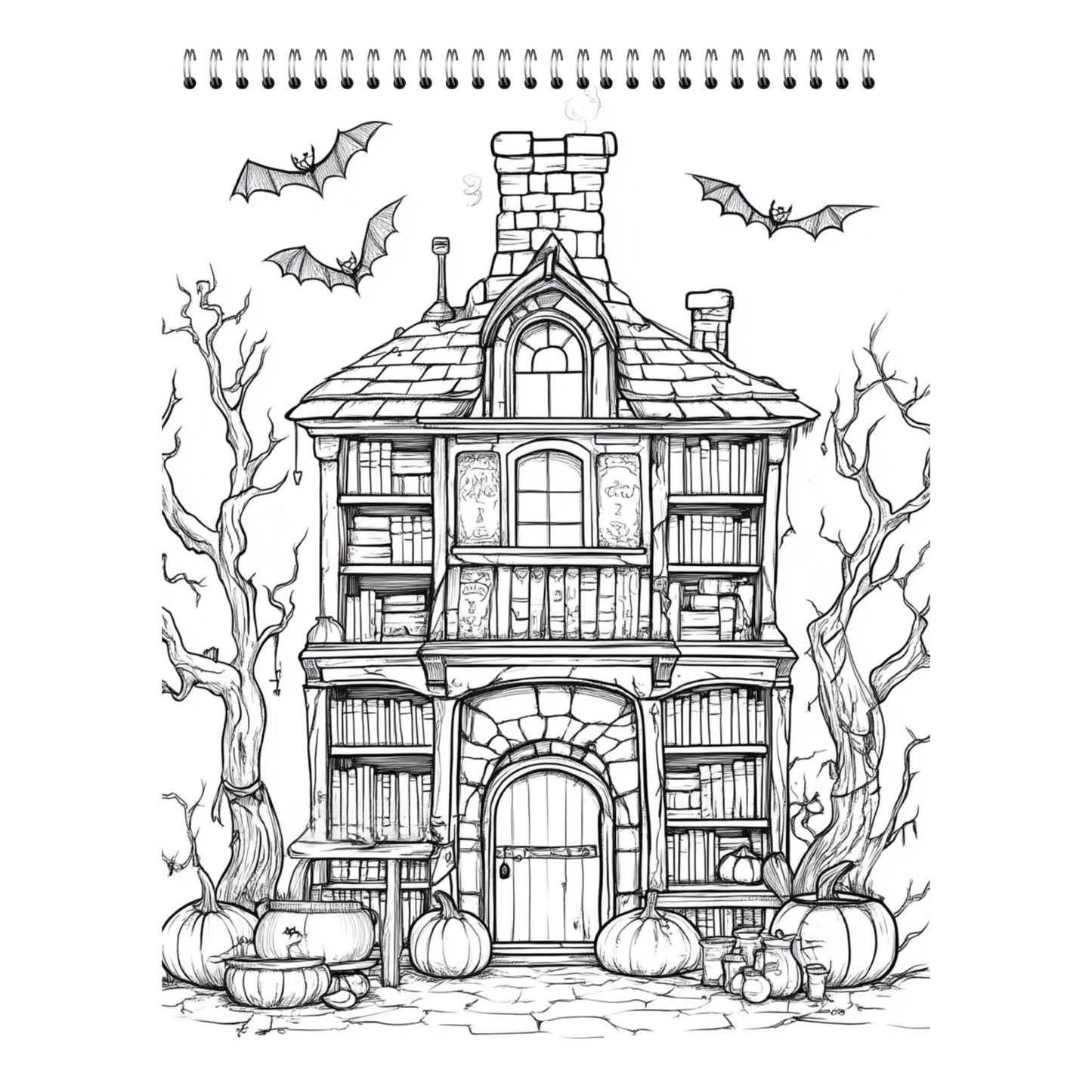 Cahier à coloriage - Librairies d'Automne