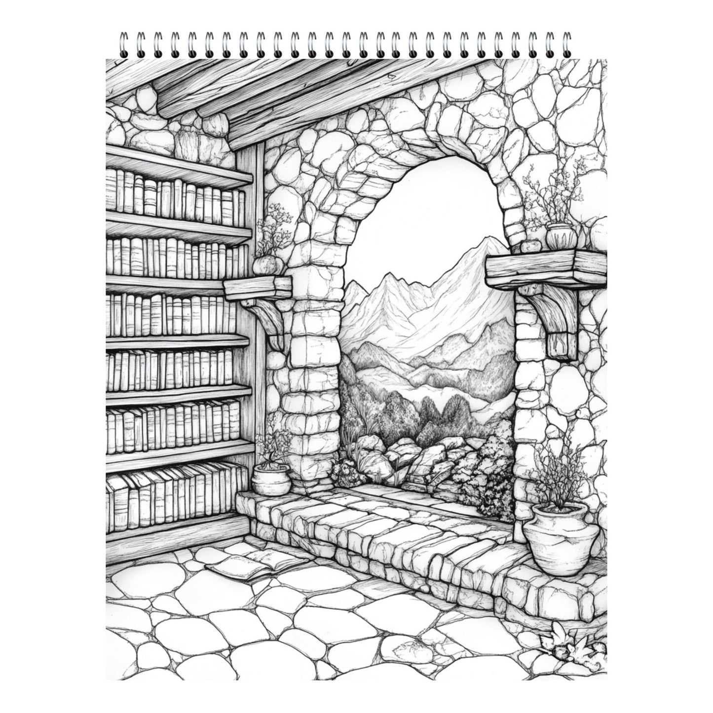 Cahier à coloriage - Librairies d'Automne