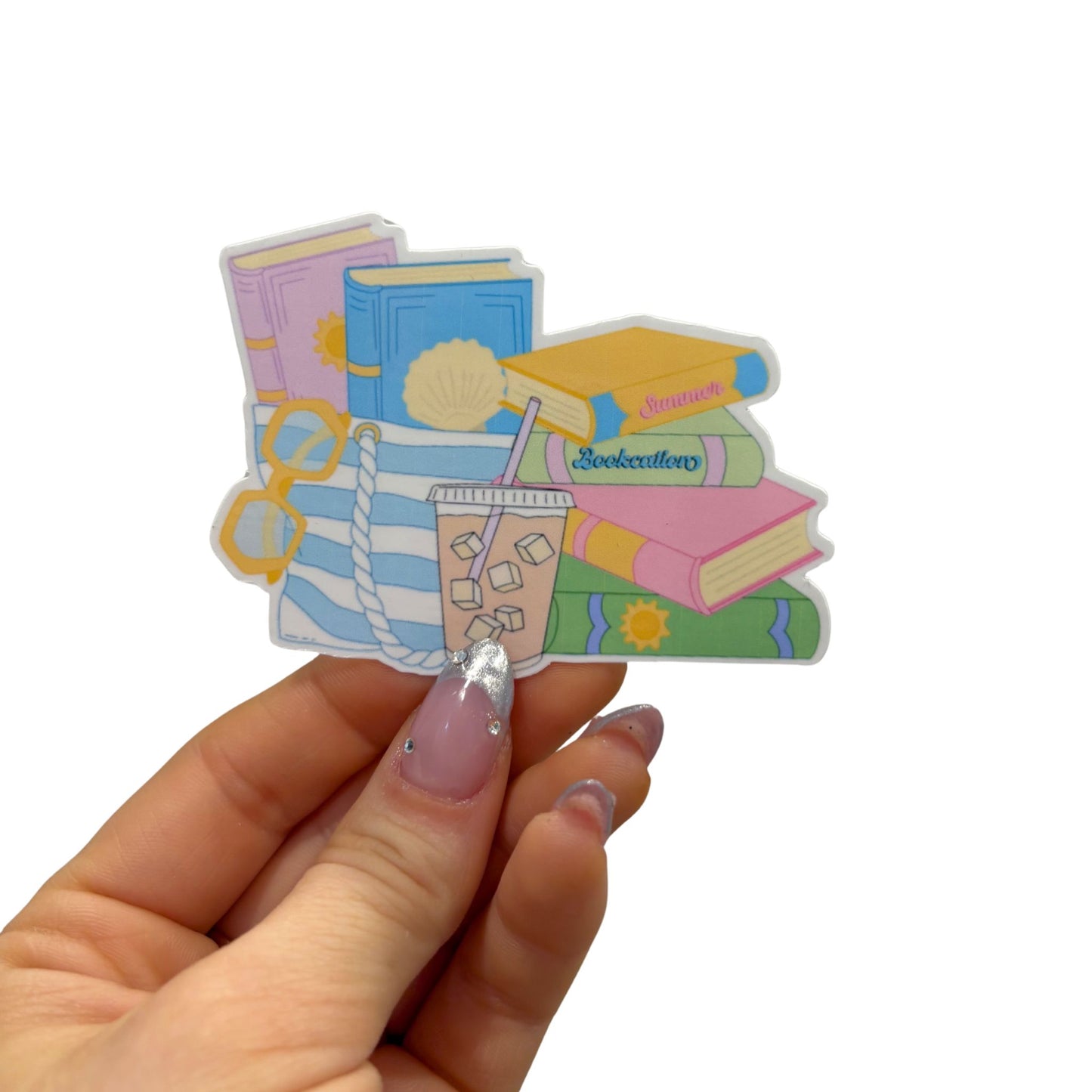 Summer Bookation Sticker