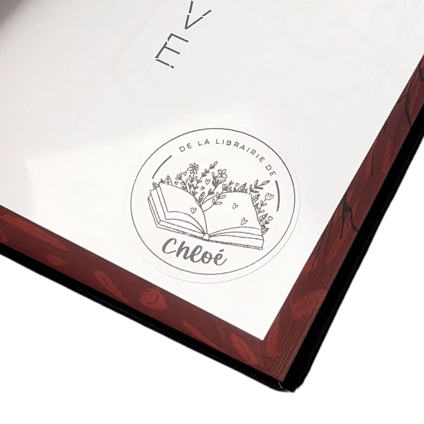 Sticker Personnalisé pour Livres