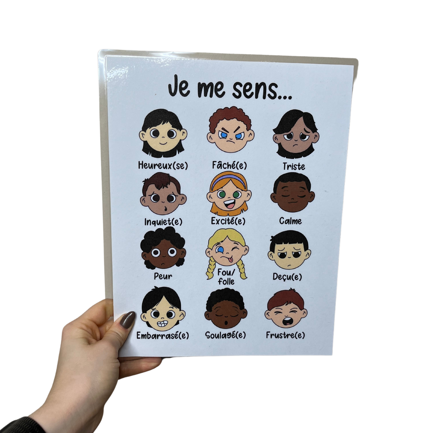 Affiche émotions