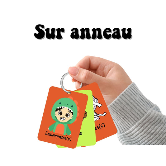 Cartes Émotions Halloween