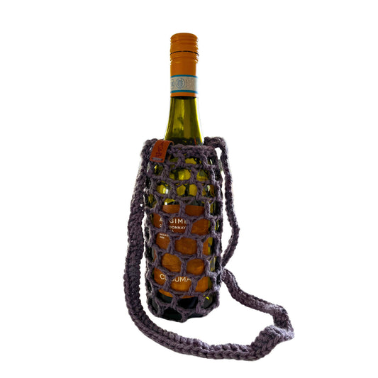 Sac pour Bouteille en Crochet