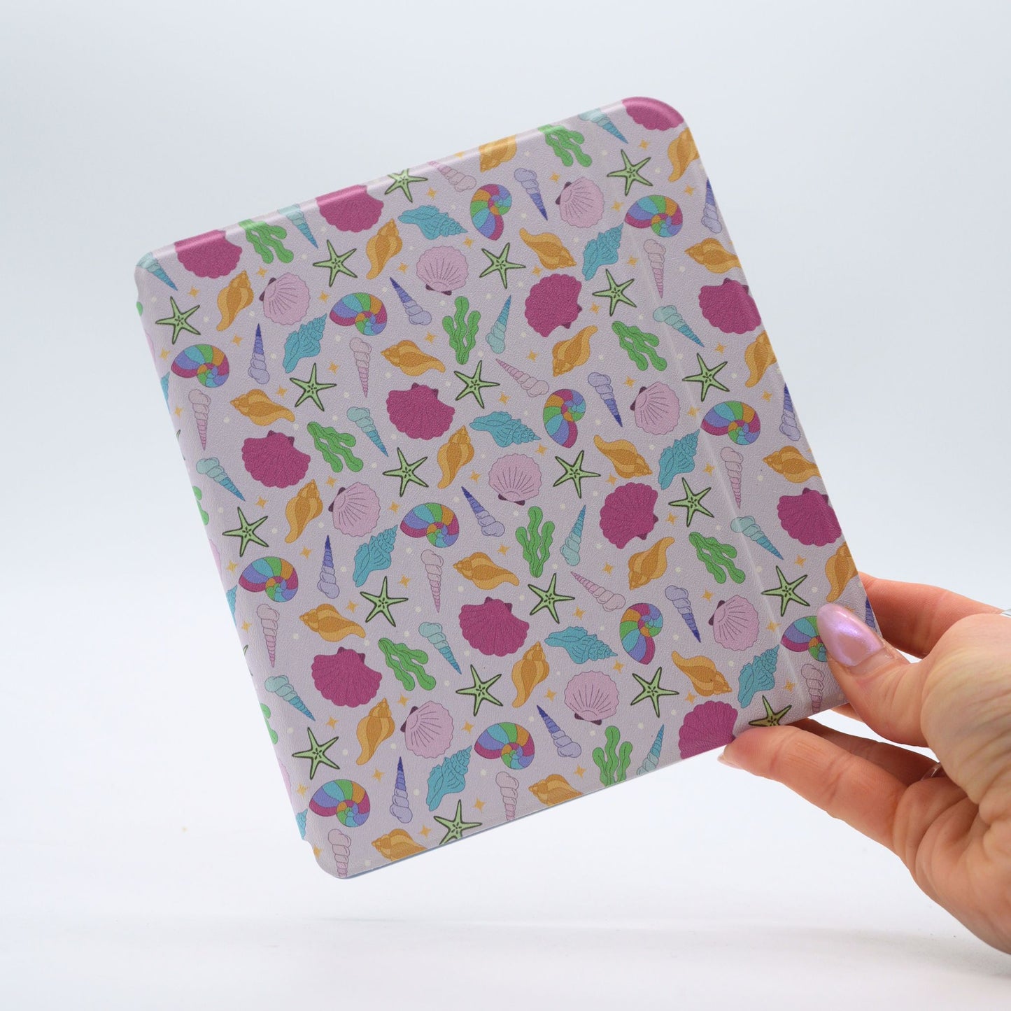 Coque liseuse Coquillages