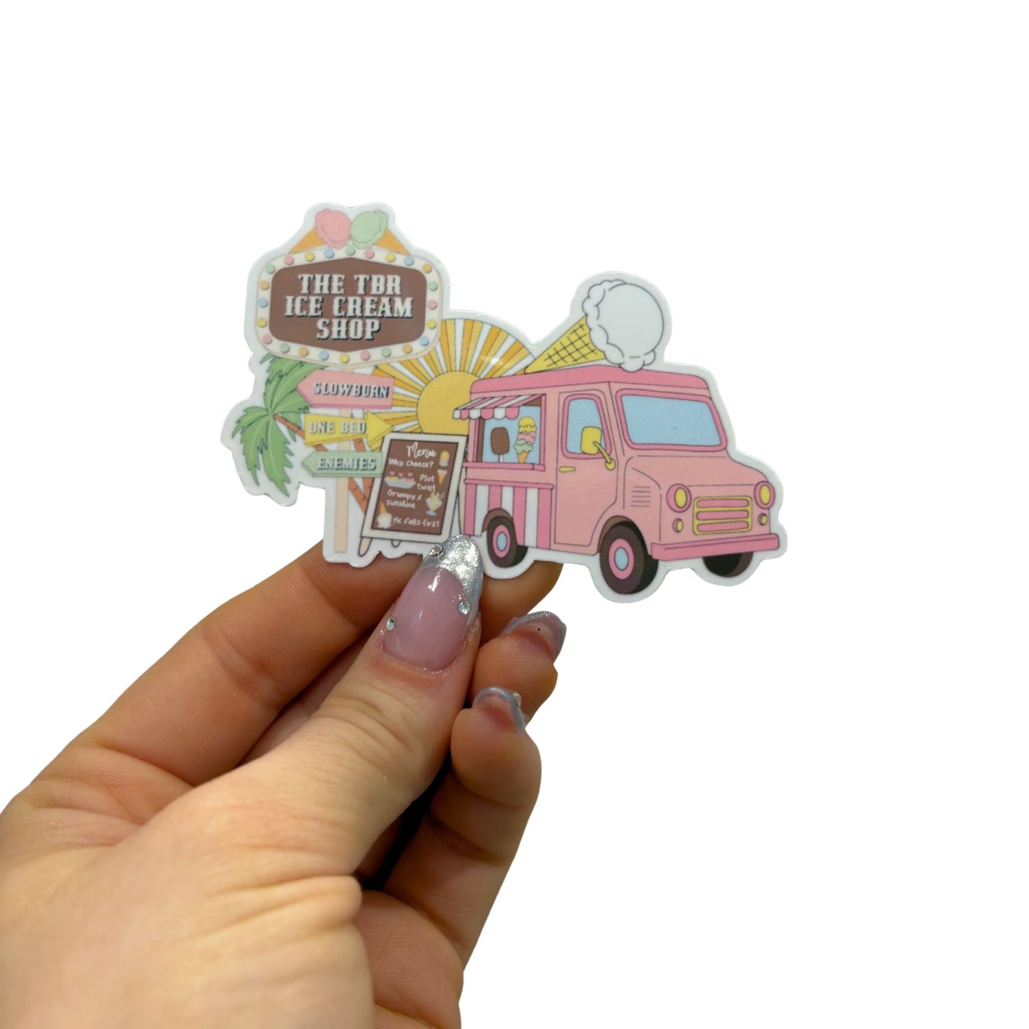 TBR Ice Cream Shop Sticker