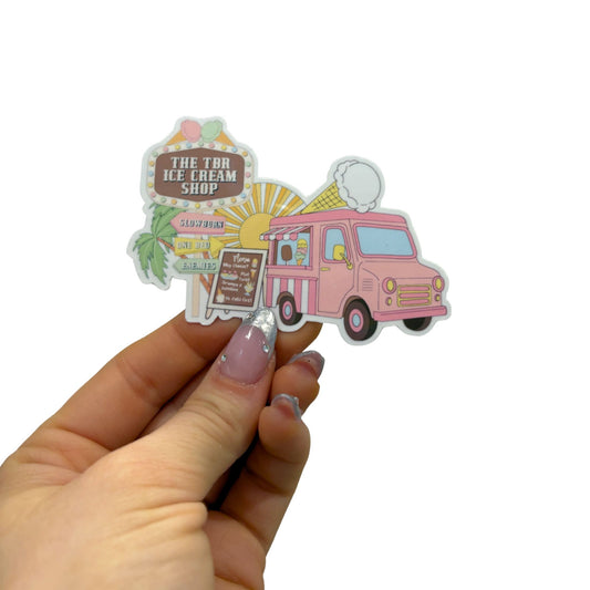 TBR Ice Cream Shop Sticker