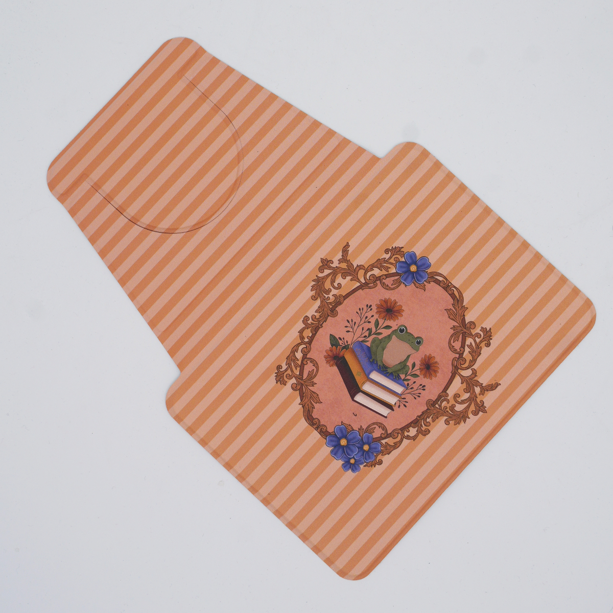 Coque Grenouille de Bibliothèque