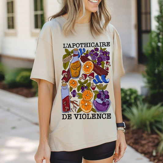 T-shirt L'apothicaire de Violence