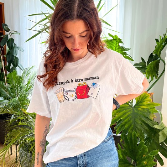 T-Shirt « Occupée à être maman »