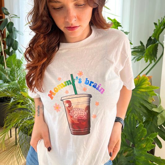 T-Shirt « Mommy's brain »